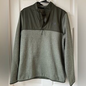 Under Armour Green Quarter Zip Jacket